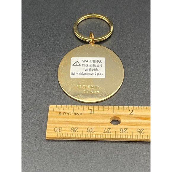 Disneyland Resort 50th Anniversary Keychain Cinderella Castle New Gold Tone  - Picture 3 of 4